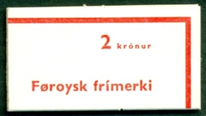Folleto de máquina tragamonedas FAROE ISLANDS HA1 (Scott 8,11), en muy buen estado - Imagen 1 de 1