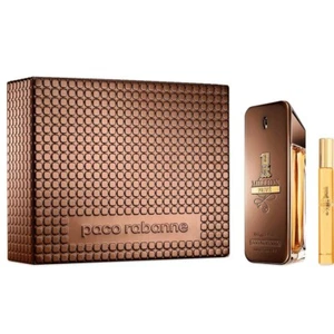 1 MILLION PRIVE by Paco Rabanne 2 Pc Set: 0.34 & 3.4 oz EDP Spray NIB - Picture 1 of 1