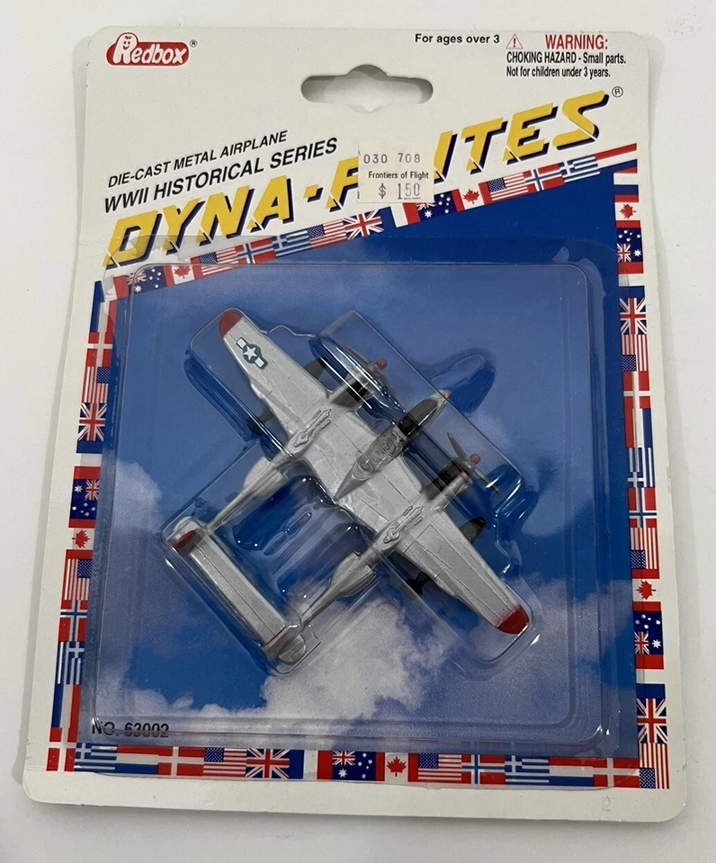 Avión histórico de metal fundido a presión Redbox Dyna-Flites Segunda Guerra Mundial RARO Foto 1 de 2