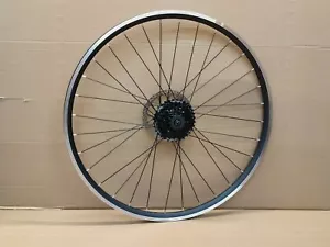 QR 26" MTB Fahrrad HINTEN Felge & Scheibenbremse kompatibel Shimano 7/8/9/10 Gang - Bild 1 von 8