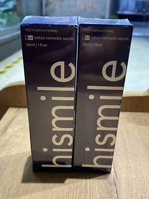 HISMILE 2x30ml V34 Colour Corrector, Purple Teeth Whitening, Tooth Stain Removal