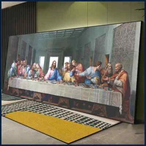 Famosa pintura Lienzo Impresión Reproducción La última pintura al óleo Póster - Imagen 1 de 21