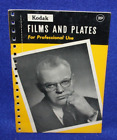 Eastman KODAK FILME und PLATTEN für den professionellen Einsatz 1949 Vintage
