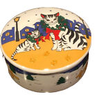 Studio Nova “Christmas Cats” Multicolor Porcelain Trinket Box With Lid 5”D P/O
