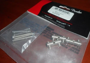 NEW 3 SADDLES FENDER TELECASTER Vintage- nickel - threated 0992090000 guitare - Picture 1 of 3