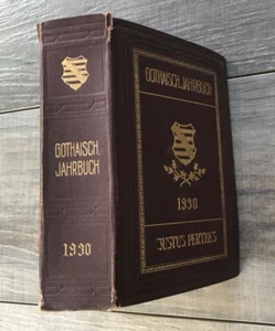 Gothaisches Jahrbuch 1930, Diplomatie, Wirtschaft, Justus Perthes, 167.Jahrgang - Picture 1 of 2