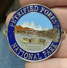 Petrified  National Park walking Hiking Medallion NEW staff