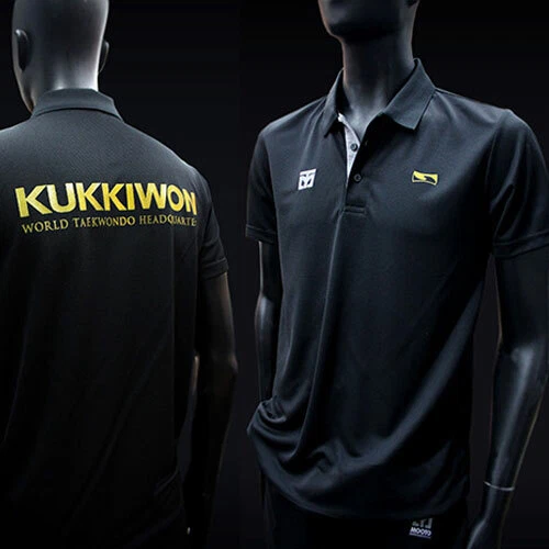 MOOTO KUKKIWON Cool Ceramics PK T-Shirts Martial Arts Polo White/Black/Navy/Red - Image 1 of 1