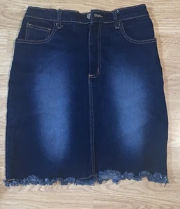 Womens Vintage Navi Authentic Jeanswear Denim Skirt Size Medium - Picture 1 of 3