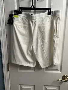 Pantalones Cortos de Golf Nike Dri Fit Hombres Talla 38 Blanco Crema Elastizados Flexibles Rendimiento Nuevos con Etiquetas - Imagen 1 de 7