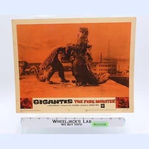 Gigantis the Fire Monster Godzilla Raids Again 1959 Lobby Card Poster 11x14 - Imagen 1 de 1