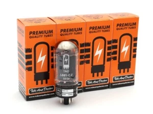 TAD 5881-CZ 5881 VACUUM TUBES PREMIUM MATCHED QUAD RT222 - Picture 1 of 1