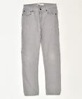 LEVI'S Girls 510 Skinny Jeans 15-16 Years W28 L28 Grey Cotton Classic TI47