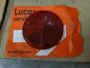 Genuine NOS Lucas 3158 2515 Grade Commercial Vehicle Red 3" Reflector, 575863 - Picture 1 of 10