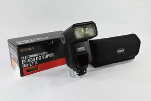 Sigma EF-500 DG Super Flash For Canon ETTL #G346 - Picture 1 of 9
