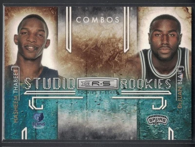 2009-10 Panini R&S - Novato Combos DeJuan Blair, Hasheem Thabeet #8 (RC)/100 Foto 1 de 2