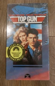 Top Gun VHS Sealed 1986 Paramount Watermark | Rare Collectible - Bild 1 von 6