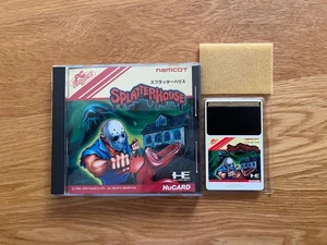 Splatterhouse JPN NEC TurboGrafx PC Engine Turbo Duo Namco - Picture 1 of 17