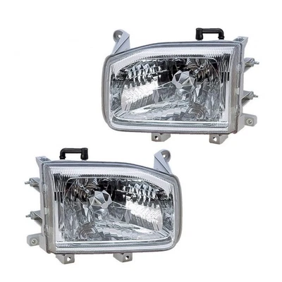 适用于 1999 - 2004 年日产探路者车头灯司机和乘客侧对点 — 第 1/4 张图片