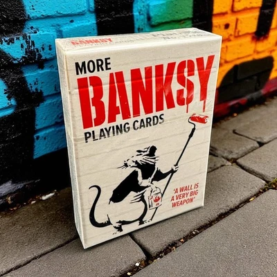 GIBSONS GAMES LTD Weitere Banksy Spielkarten --Die zweite Sammlung - Street Art Graffiti Karten