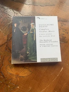 Guillaume Dufay: Complete Secular Music Music Medieval Ensemble of London CD Set - Picture 1 of 5