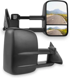 Tow Mirrors Compatible for 1988-2001 for Chevy for GMC C3500 1992-1999 for Ch... - Picture 1 of 6