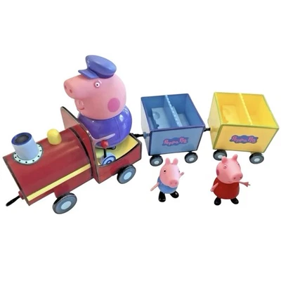 GC Grandpa Pig’s Music Train + Raro Más Pequeño 1.8” Edición Bebé Peppa Pig George Foto 1 de 4