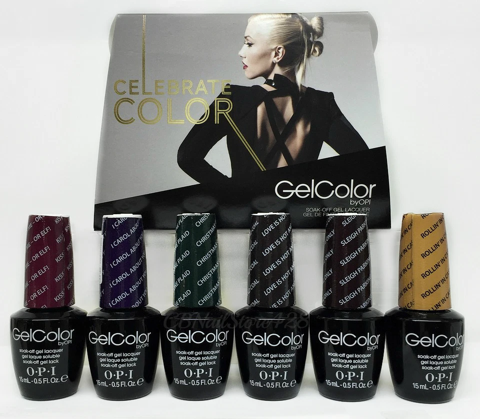 OPI Gel Color Soak-off - GWEN STEFANI Celebrate - Choose Any Shade/Top/Base .5oz - Image 1 of 1
