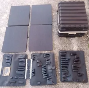 Chicago Case Company Heavy Duty Rolling Tool Case W/ Uncut Foam Inserts 26×21×14 - Picture 1 of 24