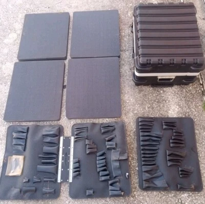 Chicago Case Company Heavy Duty Rolling Tool Case W/ Uncut Foam Inserts 26×21×14 - Image 1 of 4