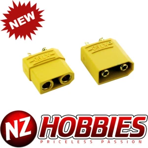 NZ RC XT90 Connectors - (1) Male, (1) Female # NZ-XT90-MF - Picture 1 of 2