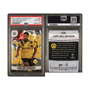 Jude Bellingham 2022-23 Topps Cromo UEFA Joga Bonito Estuche Hit SSP PSA 10 - Imagen 1 de 1
