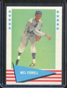 1961 Fleer Baseball # 26 Wes Ferrell (NM-MT) Near Mint to Mint - Picture 1 of 2