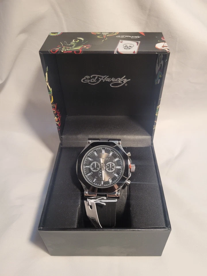 Ed Hardy Men's Black Watch - 14867116