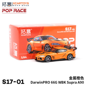 XCarToys X POP RACE 1:64 DarwinPRO 66G WBK Supra A90 Diecast Model Car