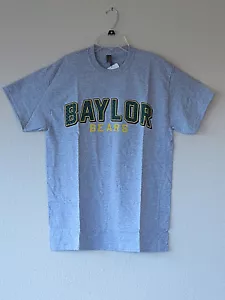 Baylor T-Shirt CrewNeck Gray Bears College Football Men's Size M NWT - Picture 1 of 7