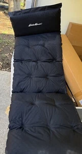 Eddie Bauer Self Inflating Sleeping Travel Mat Pad Camping Hiking 2’x6’ Black - Picture 1 of 7