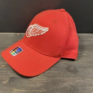 Detroit Red Wings Reebok cap Large X-Large red with tag - Picture 1 of 3