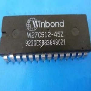 5PCS Winbond W27C512-45 DIP28 64K8 bitselectrically erasable EPROM New - Picture 1 of 2