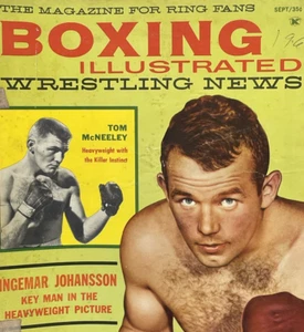 Pugilato Illustrated Wrestling News Magazine Settembre 1961 Ingemar Johansson - Foto 1 di 6