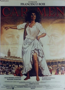 "CARMEN" Affiche originale 1984 (Francesco ROSI, Julia MIGENES-JOHNSON) 40x60cm - Bild 1 von 1