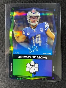2024 NFL Uno Elite Amon-Ra St. Brown Green/Blue FOIL #165 Lions!!! - Picture 1 of 1