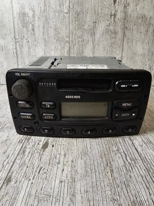 FORD 4000 RDS RADIO STEREO CASSETTE PLAYER HEAD UNIT NO CODE XS6F-18K876-FA - Picture 1 of 4