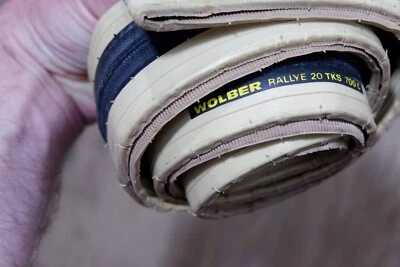 Wolber Rallye 20 TKS pneus pneus pliables 700C NOS tire vélo de course - Photo 1/3