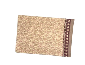 Vintage 80s Pillowcases Shams Purple Pink Yellow Percale Retro Pattern Print 2 - Picture 1 of 5