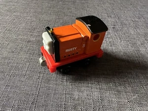 Thomas & Friends Rusty #5 Orange Take n Play Die Cast Train 2004 - Picture 1 of 6