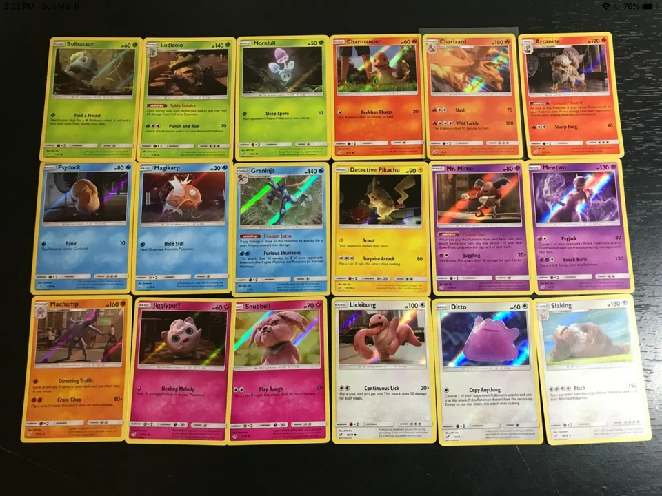 Pokemon TCG Pick Your Own Cards from NM-LP Conditions!! S&M Detective Pikachu!! - Image 1 of 1