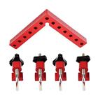 6Pc Set 14Cm 90° Angles Positioning  Clamps Clips -