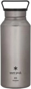 NEW Snow Peak Aurora Bottle 800 Titanium FREE SH camping outdoor hiking 800ML - Picture 1 of 4
