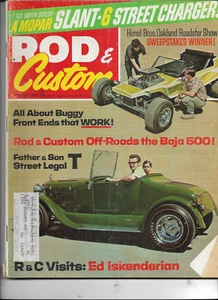 ROD & CUSTOM MAGAZINE----AUGUST 1969 - Picture 1 of 1
